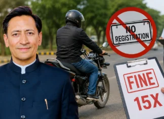 बिना रजिस्ट्रेशन सड़कों पर दौड़ रहे दोपहिया वाहनों पर होगी सख्त कार्रवाई, डीलरों पर 15 गुना जुर्माना