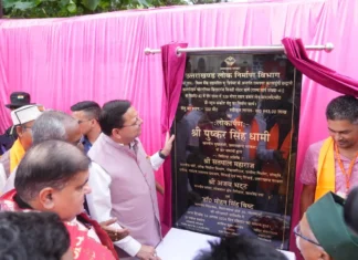 चोरगलिया को बड़ी सौगात: CM धामी ने ₹9.93 करोड़ के शेर नाला पुल का किया लोकार्पण, अब बारिश में नहीं रुकेगा सफर