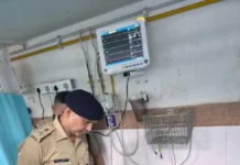 बसंत विहार में पुलिस-बदमाश मुठभेड़, चेन स्नैचिंग का आरोपी पैर में गोली लगने से घायल