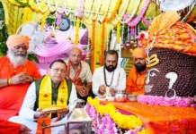 टपकेश्वर महादेव की भव्य शोभायात्रा में शामिल हुए मुख्यमंत्री श्री पुष्कर सिंह धामी