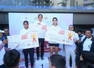 एड्स जागरूकता को लेकर देहरादून में राज्य स्तरीय ‘रेड रन’: स्पोर्ट्स कॉलेज के अमरदीप और तनुशी पहले